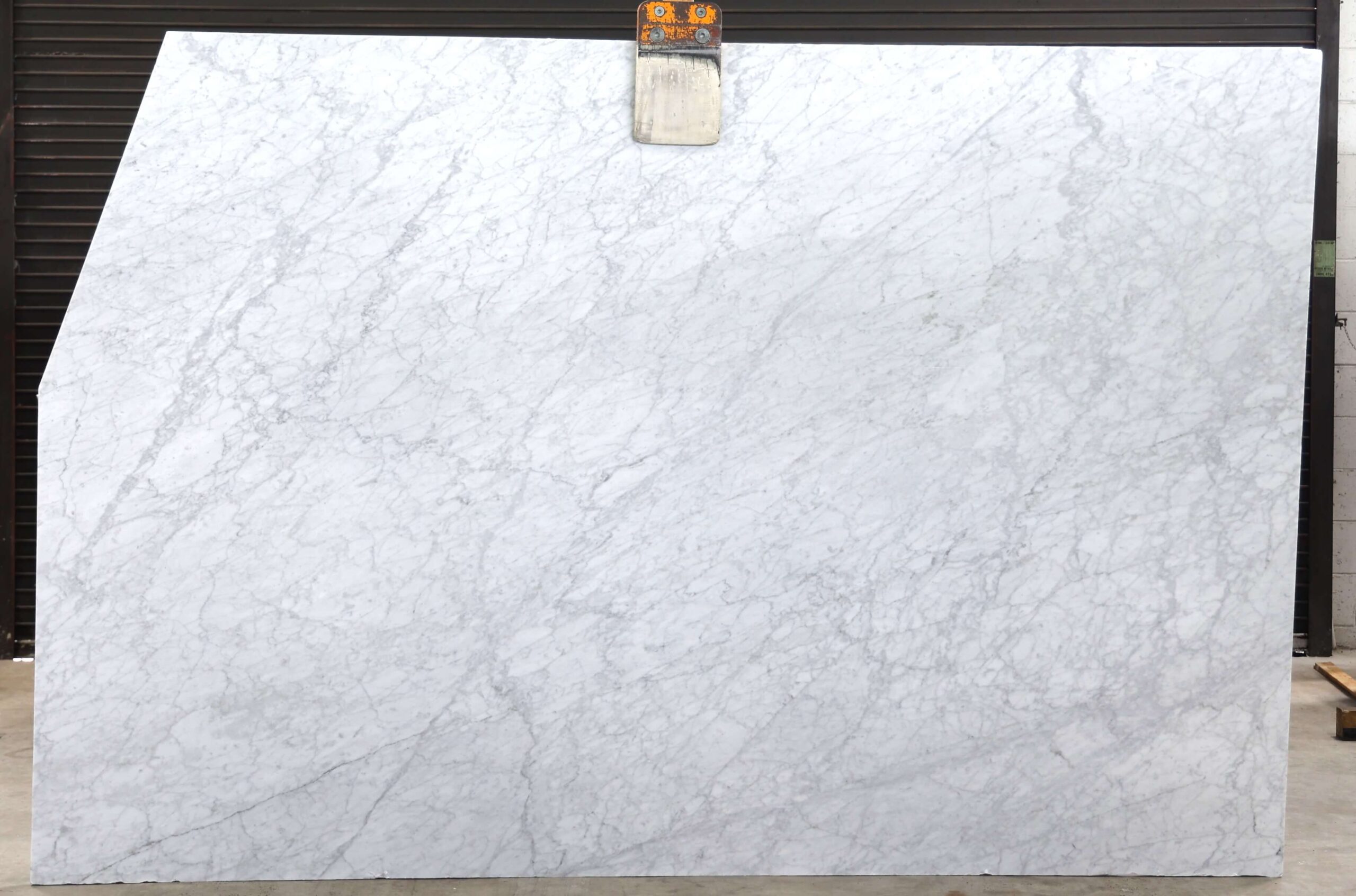 White Carrara (Polish and Honed) Polish Side