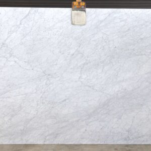 White Carrara (Polish and Honed) Polish Side - Image 1
